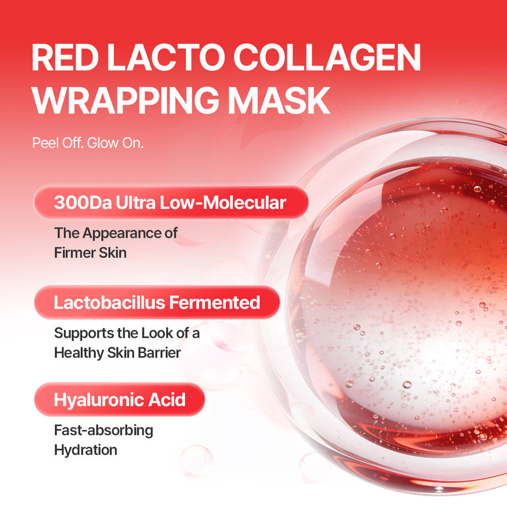 Red Lacto Collagen Wrapping Mask 2.36 fl oz