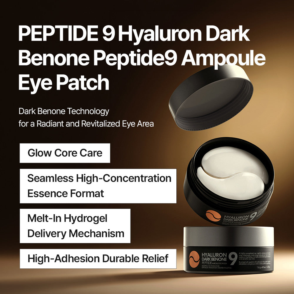 Peptide 9 Hyaluron Dark Benone Ampoule Eye Patch (60 patches)