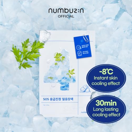 numbuzin No.4 Icy Soothing Sheet Mask (5 Sheets)