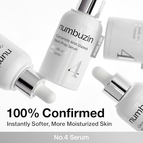 numbuzin No.4 Ceramide AHA PHA Glazed Skin Prep Serum 1.01 fl oz