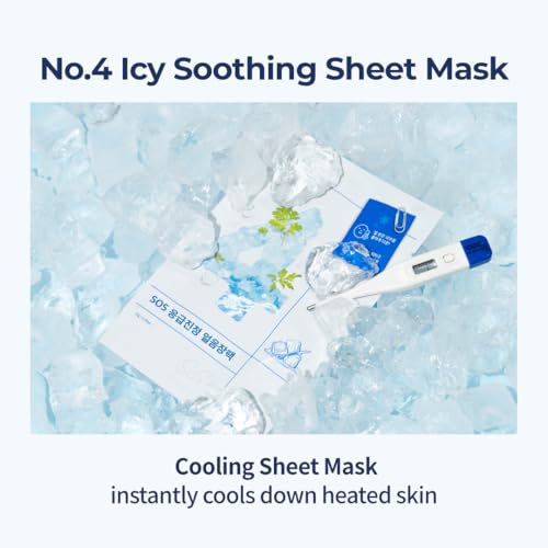 numbuzin No.4 Icy Soothing Sheet Mask (5 Sheets)