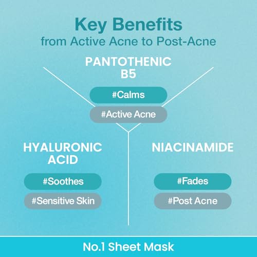 numbuzin No.1 Pantothenic B5 Hyaluronic Sheet Mask (5 Sheets)