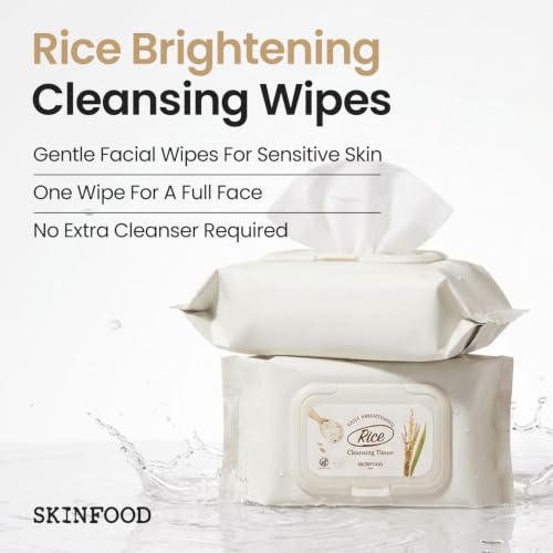 Rice Cleansing Wipes (80 Sheets)