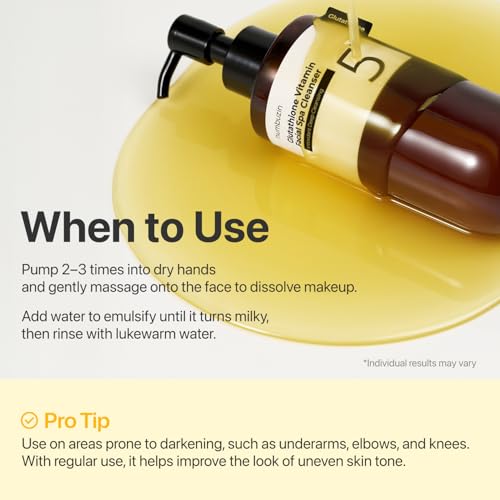 numbuzin No.5 Glutathione Vitamin Cleansing Oil 6.76 fl oz