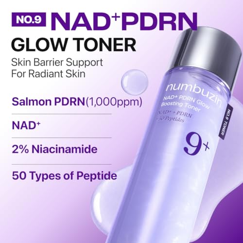 numbuzin No.9 NAD+ Salmon PDRN Toner 5.07 fl oz
