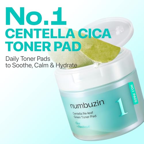 numbuzin No.1 Centella Toner Pads (70 Pads)