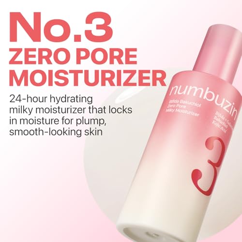 numbuzin No.3 Bifida Bakuchiol Zero Pore Milky Moisturizer 5.07 fl oz