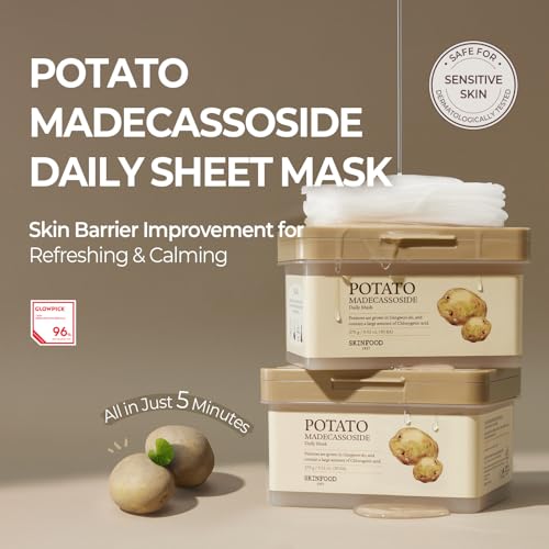 Potato Madecassoside Daily Mask (30 Sheets)