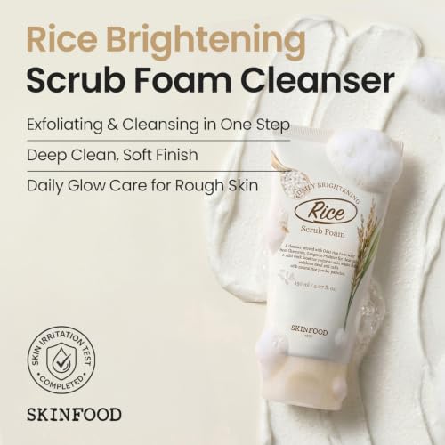 Rice Daily Brightening Scrub Foam