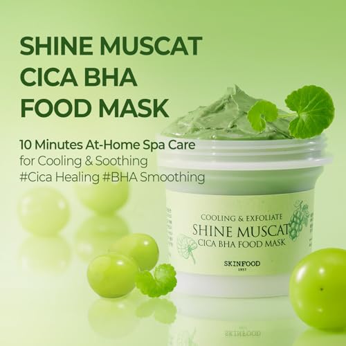 Shine Muscat Cica BHA Food Mask 6.35 oz