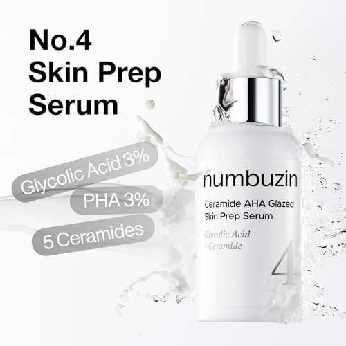numbuzin No.4 Ceramide AHA PHA Glazed Skin Prep Serum 1.01 fl oz