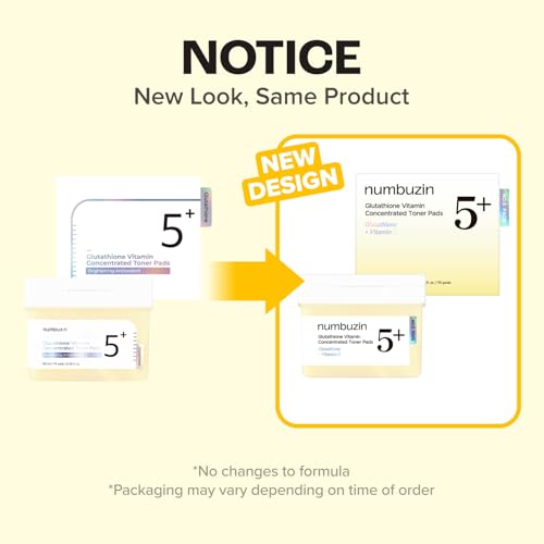 numbuzin No.5 Vitamin-Niacinamide Toner Pads (70 Pads)