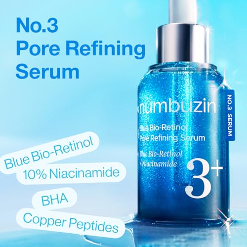 numbuzin No.3 Blue Bio-Retinol Pore Refining Serum 1.01 fl oz
