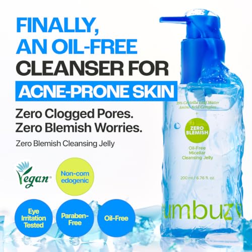 numbuzin Zero Blemish Oil-Free Micellar Cleansing Jelly 6.76 fl oz