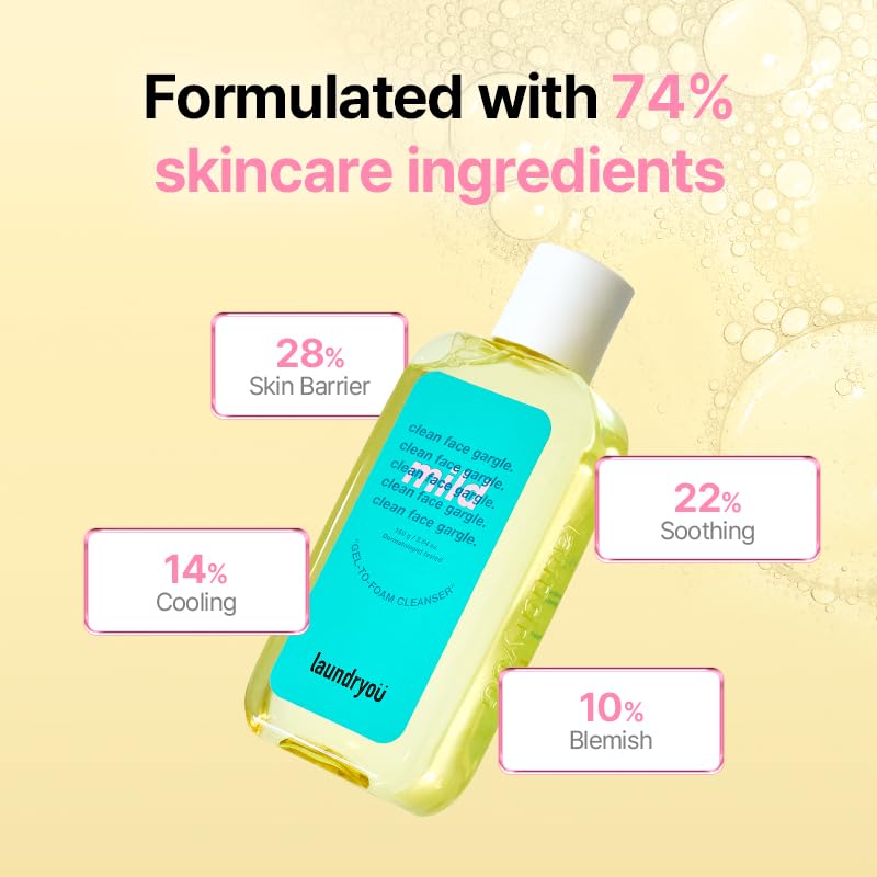 Gel-to-Foam Facial Cleanser 5.64 fl oz 100-LY-MILD-002