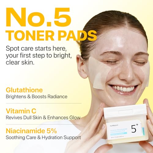 numbuzin No.5 Vitamin-Niacinamide Toner Pads (70 Pads)