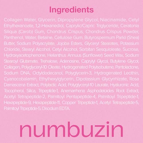 numbuzin No.2 Rose PDRN Overnight Collagen Mask (4 Sheets)
