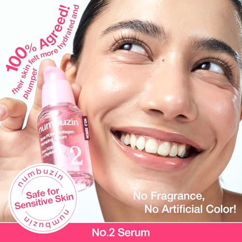 numbuzin No.2 Rose PDRN Collagen Plumping Serum 1.01 fl oz