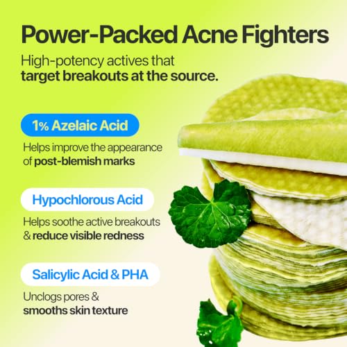 numbuzin Zero Blemish Azela Centella Balancing Dual Pads (60ea)