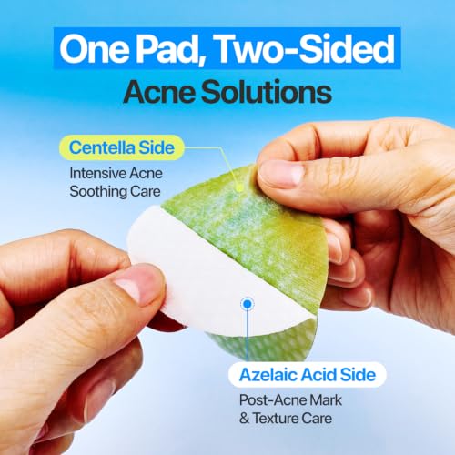 numbuzin Zero Blemish Azela Centella Balancing Dual Pads (60ea)