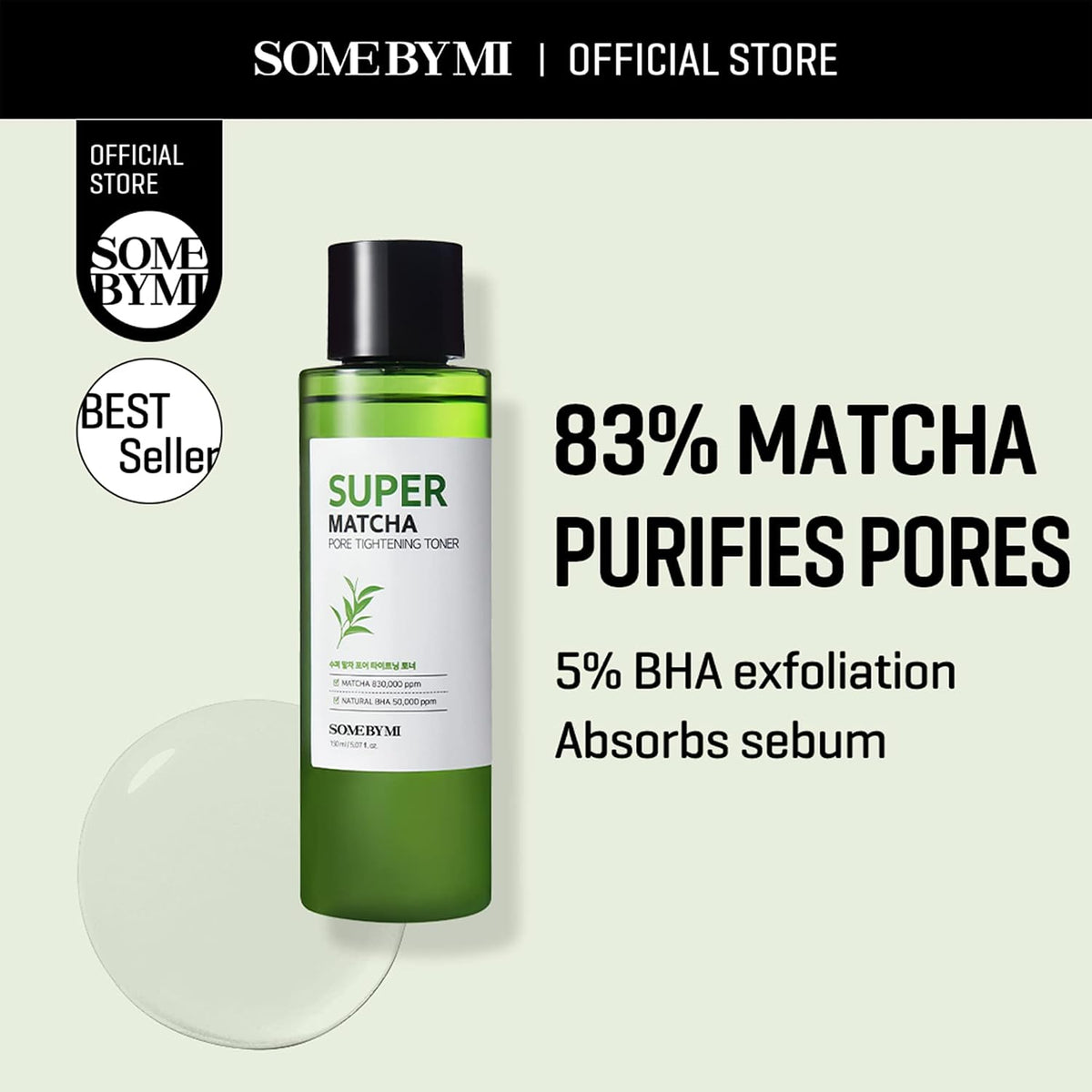 Super Matcha Pore Tightening Toner 5.07oz