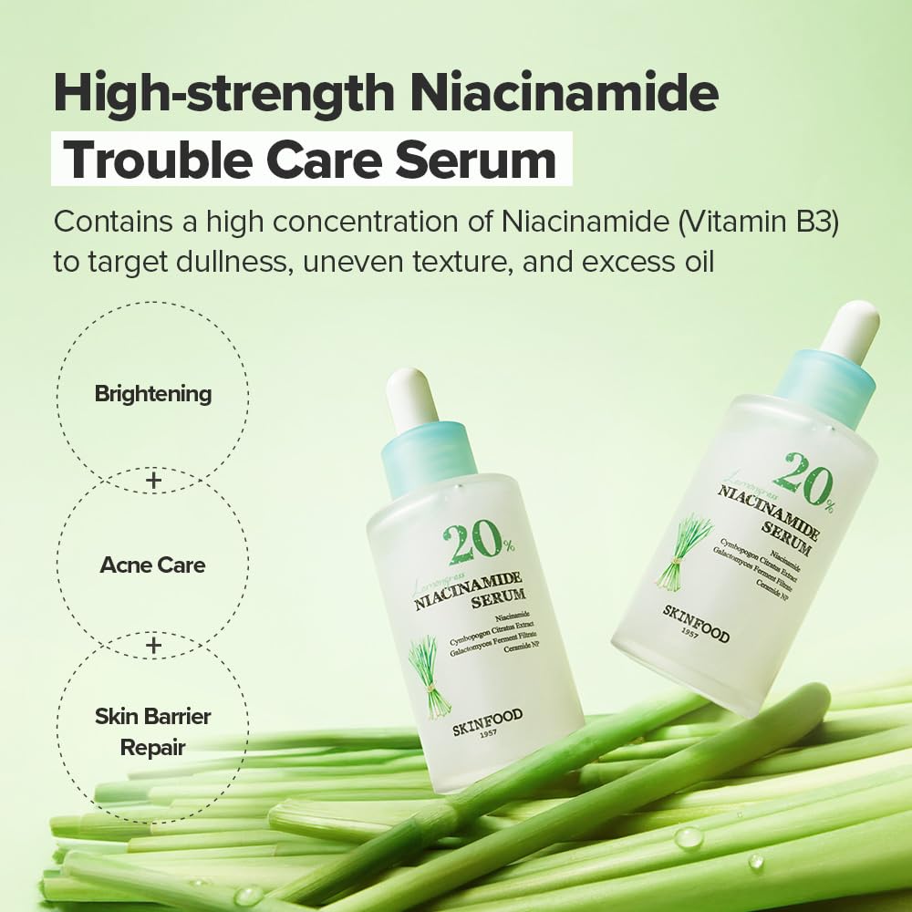 Lemongrass Niacinamide 20% Serum
