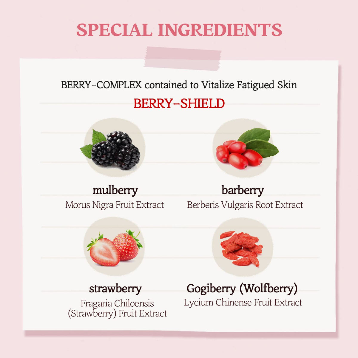 Berry Glowing Sun Cream SPF50+