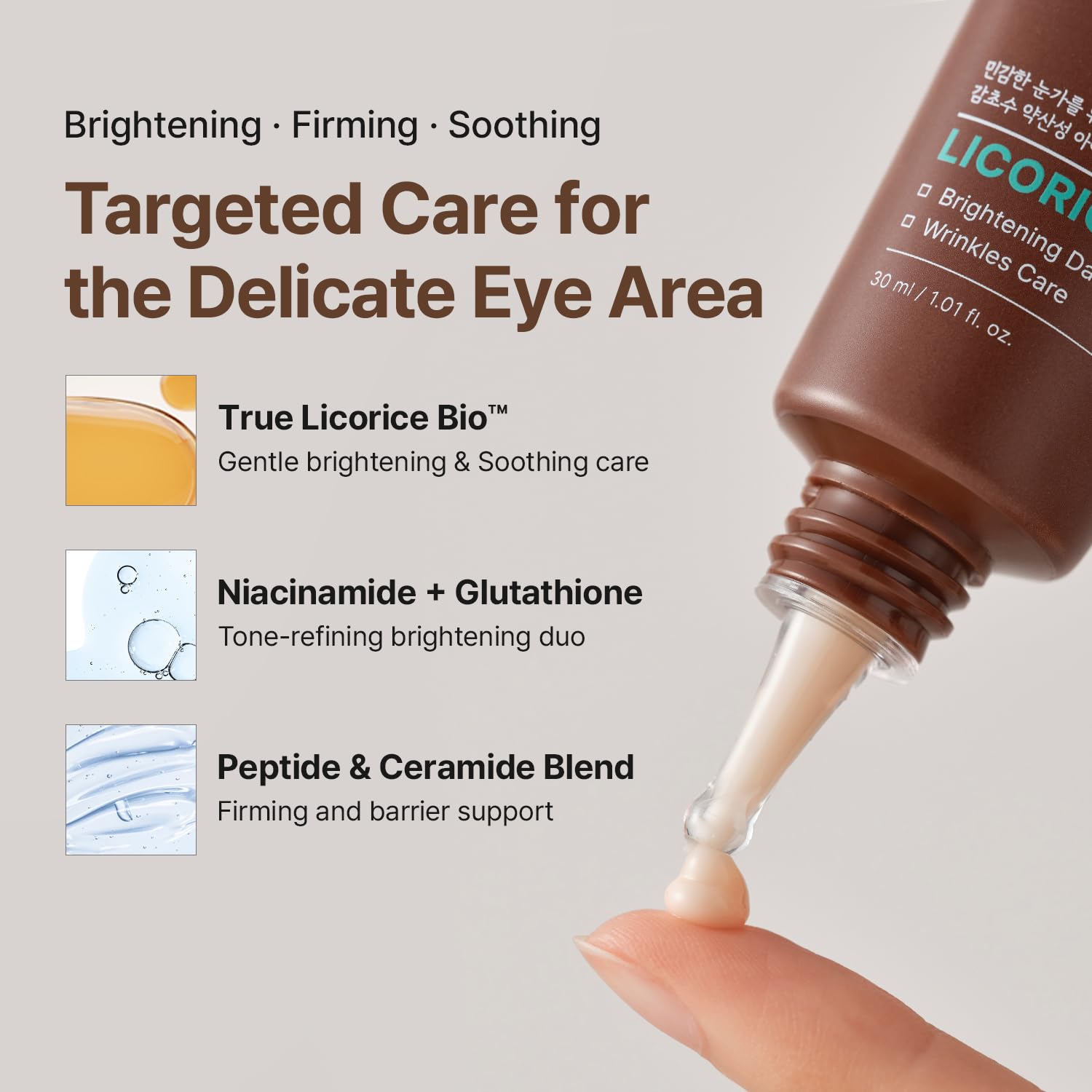 Licorice pH Balancing Intensive Anti-Wrinkle Eye Cream 1.01 fl oz | OFF-8809129644377-NEW