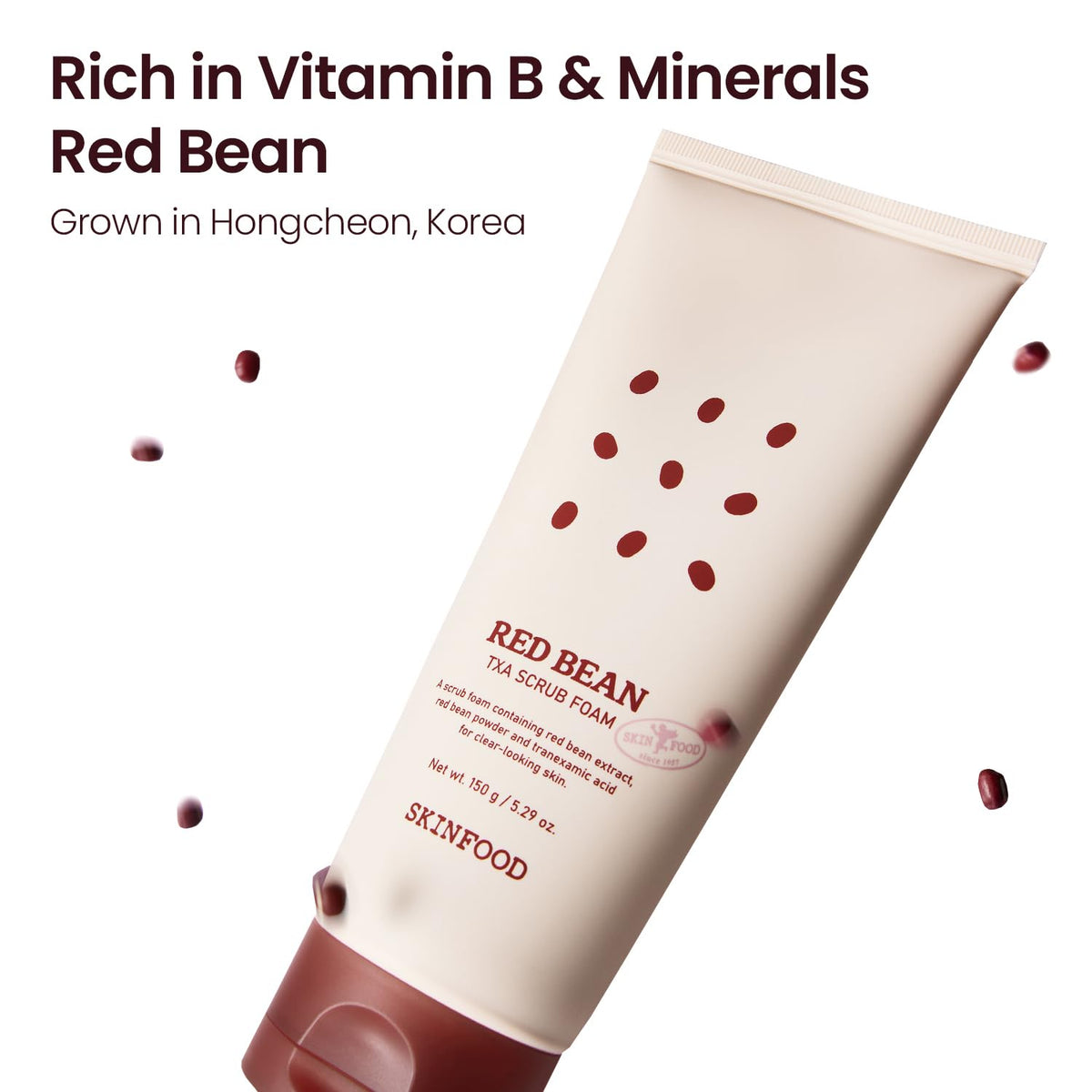 Red Bean Scrub Foam Cleanser