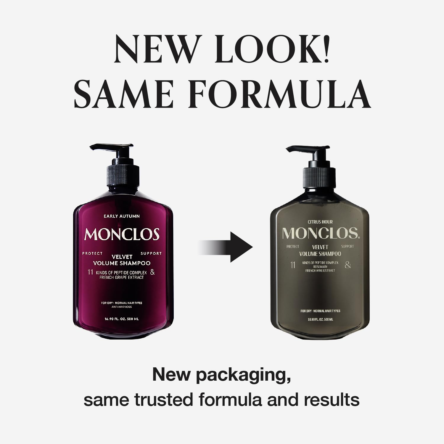 Velvet Shampoo 16.9 fl oz - Volume Shampoo for Fine and Thinning Hair Sulfate-Free Peptide-Infused Formula for Soft Shiny Hair and Root Volumizing
