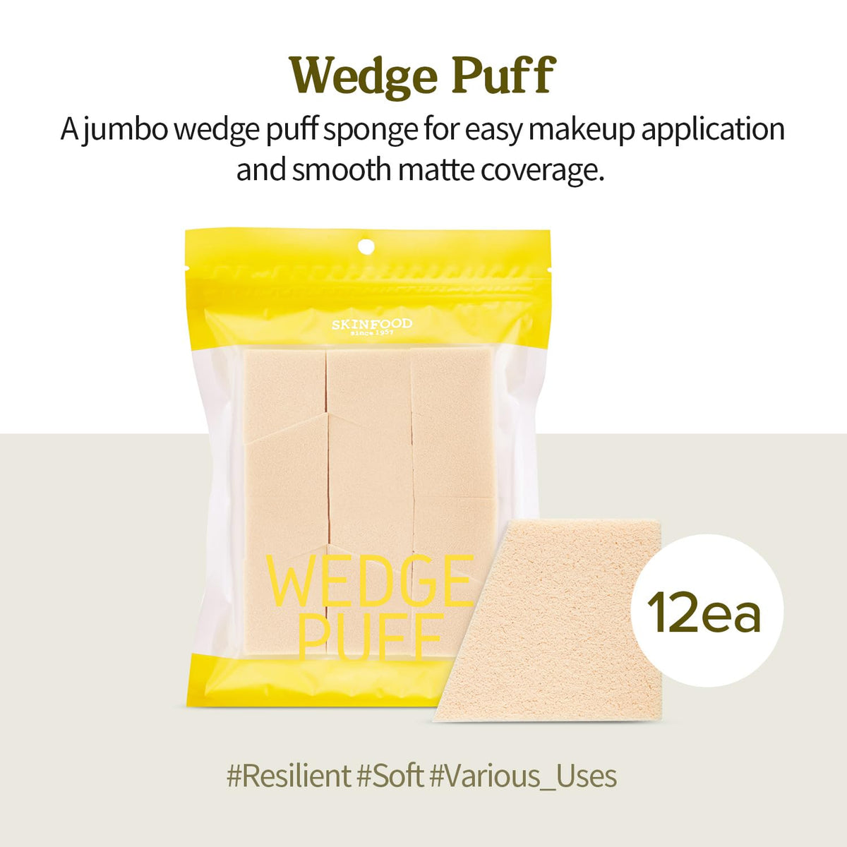Wedge Puff Sponges