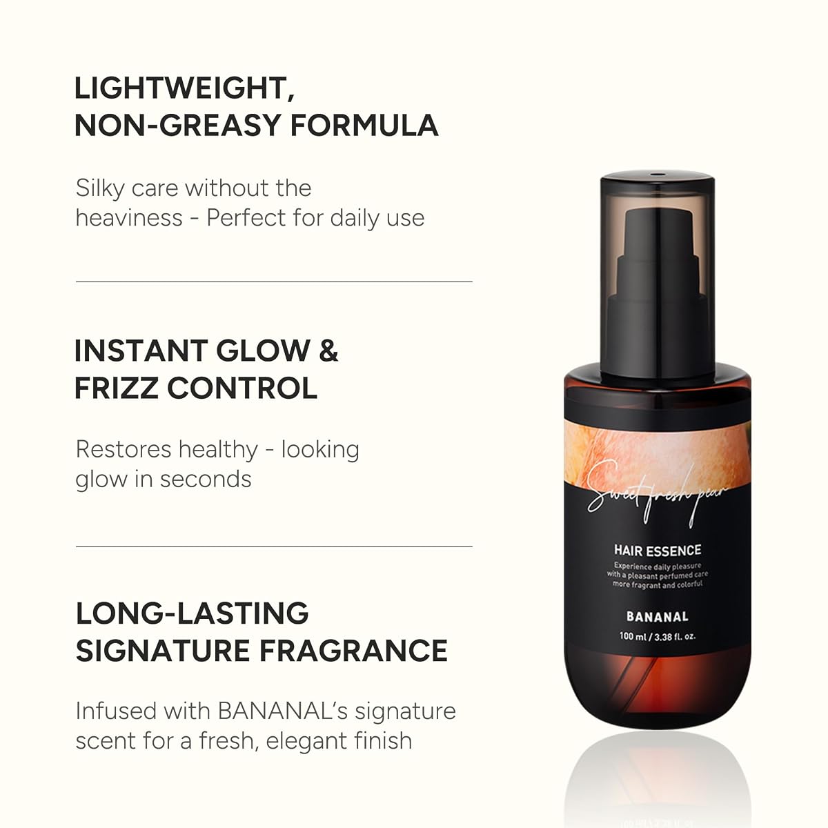 Perfumed Hair Essence Oil - Sweet Fresh Pear 3.38 fl oz