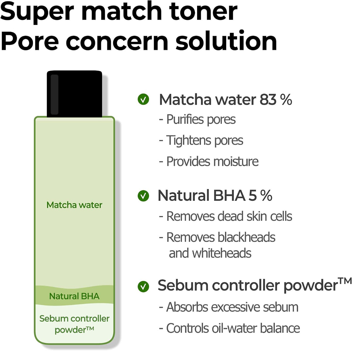 Super Matcha Pore Tightening Toner 5.07oz