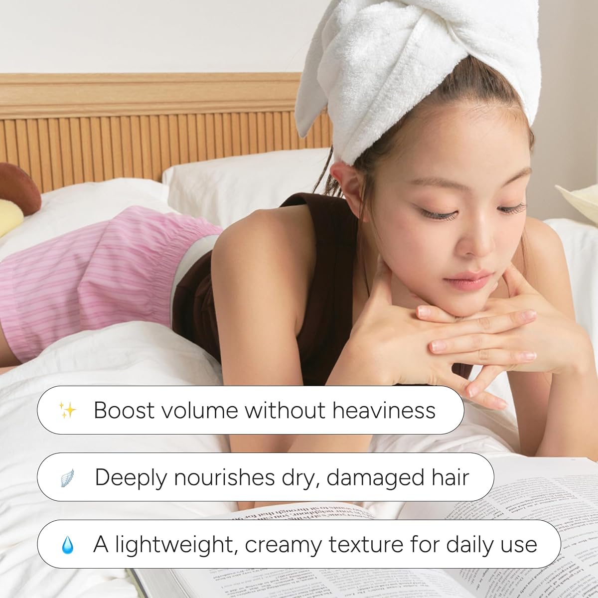 Rice Protein Hair Mask - Hinoki Bloom 8.81 oz