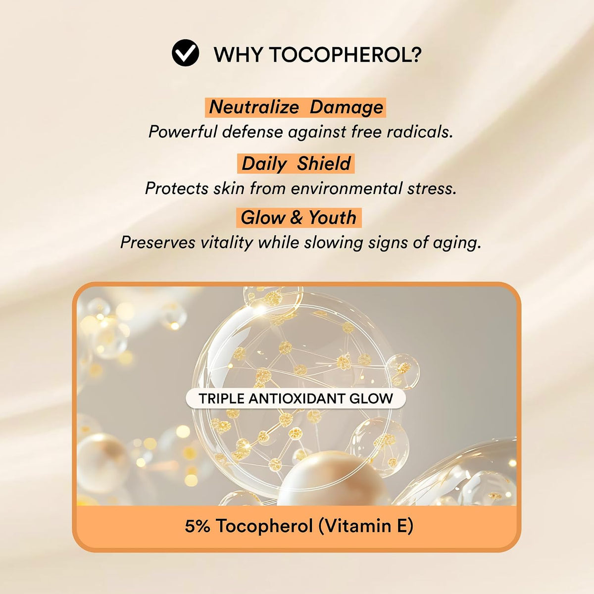 Tocopherol Vitamin E Serum 1.69 fl oz