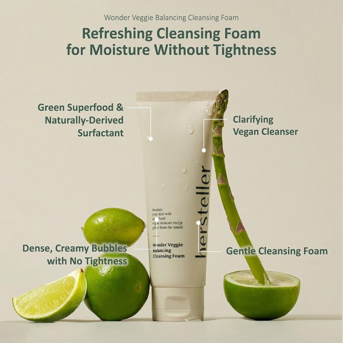 Wonder Veggie Balancing Cleansing Foam 4.06 fl oz