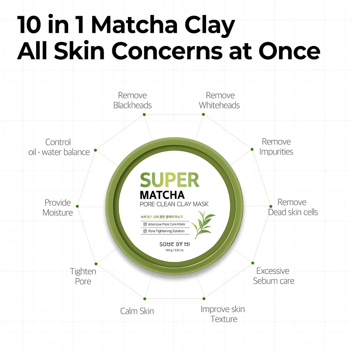 Super Matcha Pore Clean Clay Mask 3.52oz