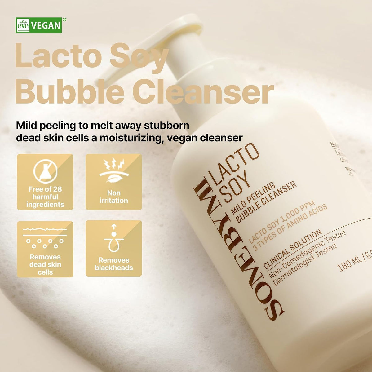 Mild Peeling Bubble Cleanser 6.08oz
