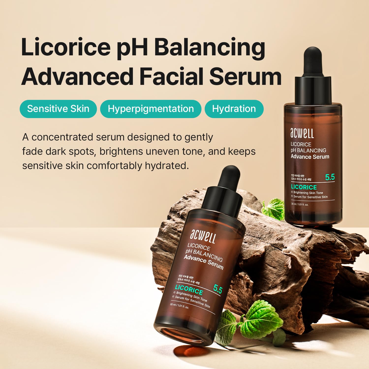 Licorice pH Balancing Advanced Facial Serum Ampoule | 8809129645596