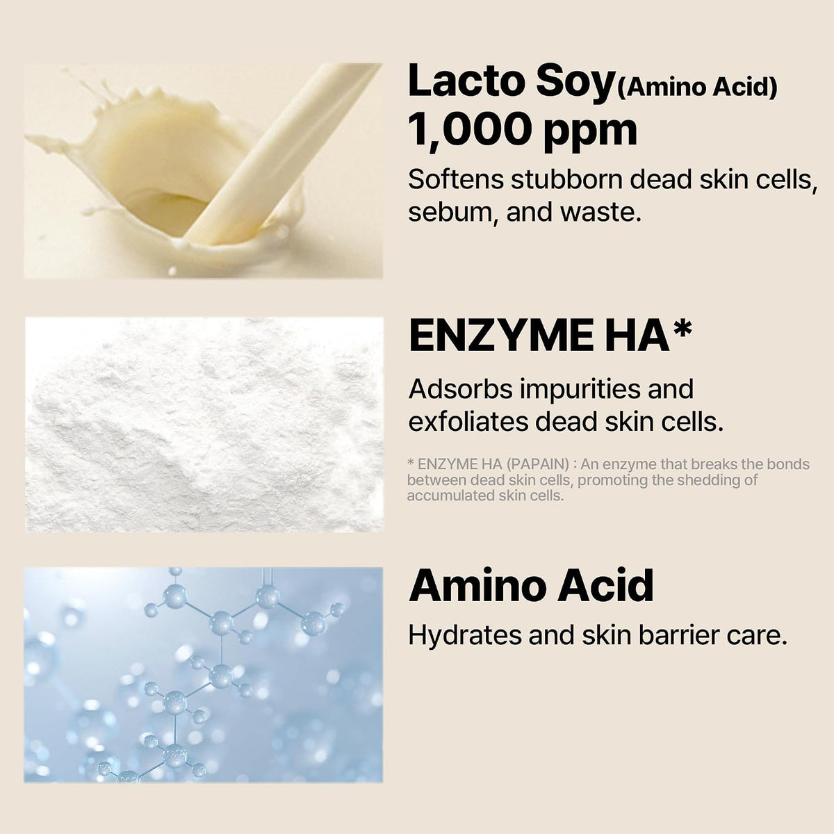 Lacto Soy Enzyme Face Wash 3.4oz
