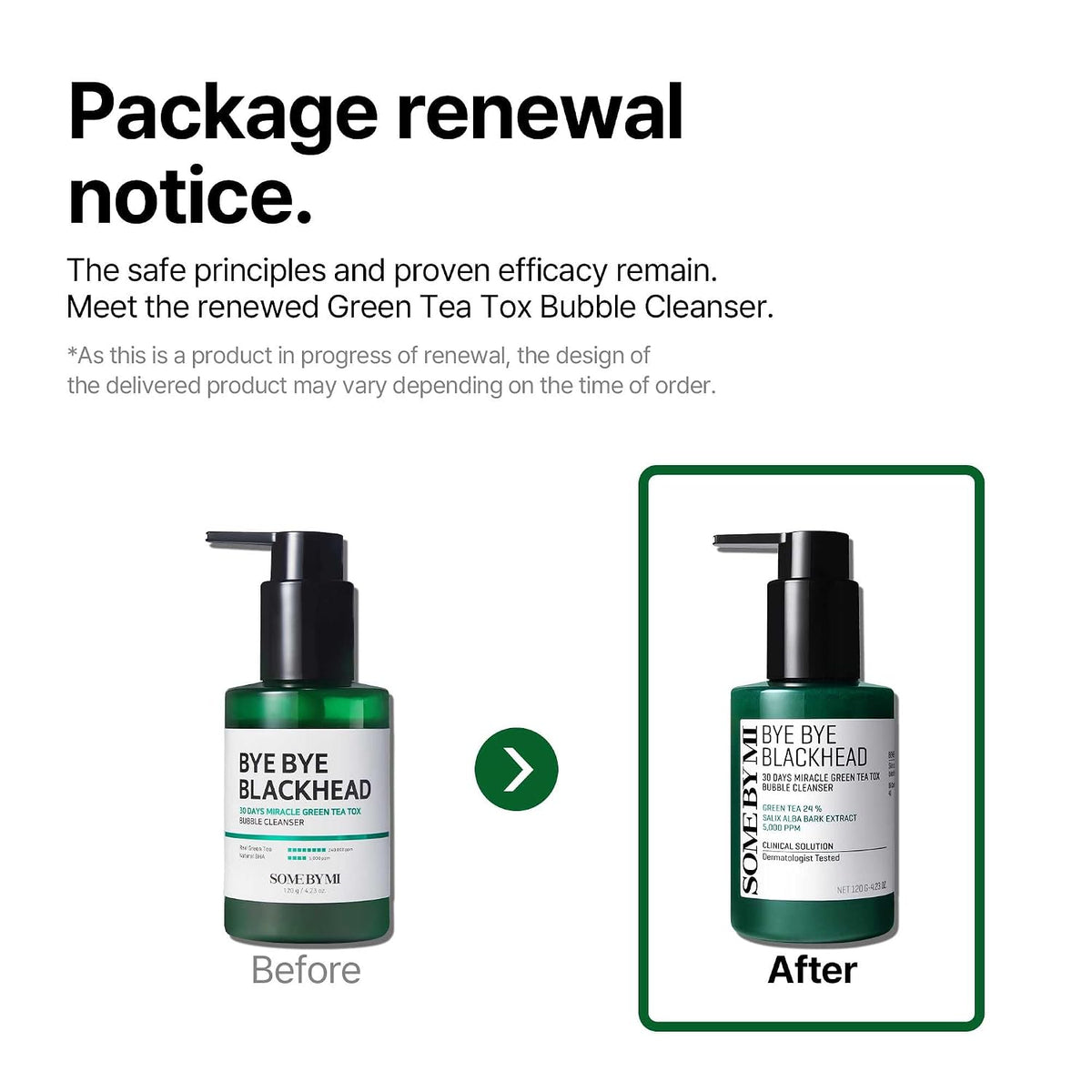 Bye Bye Blackhead 30 Days Miracle Bubble Cleanser 4.23oz