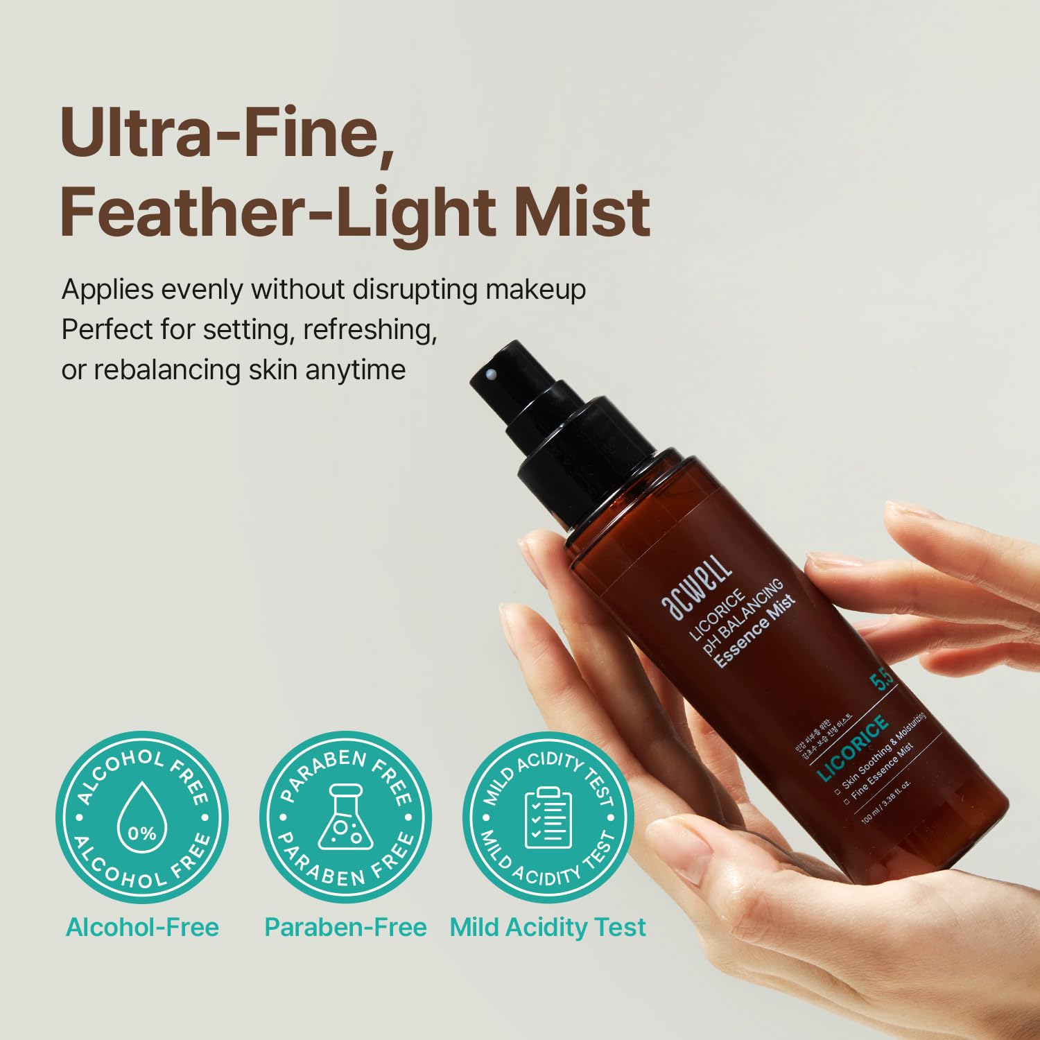 Licorice pH Balancing Essence Hydrating Face Mist 3.38oz