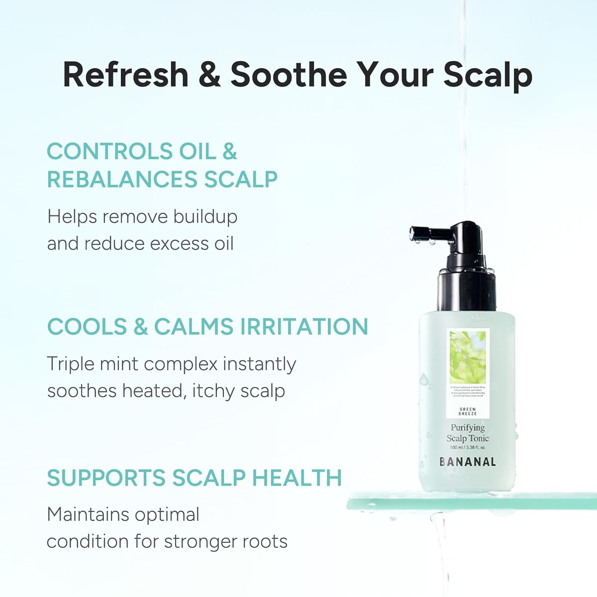 Scalp Mist Leave-In - Green Breeze 3.38 fl oz