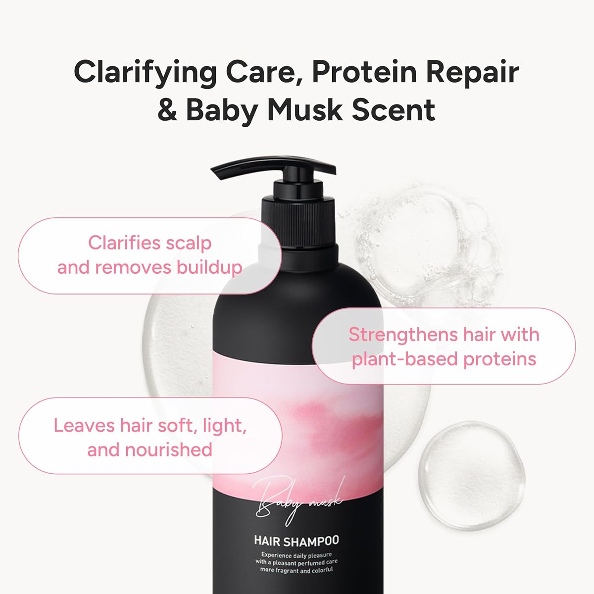 Rosemary Scalp Shampoo - Baby Powdery Musk 16.9 fl oz