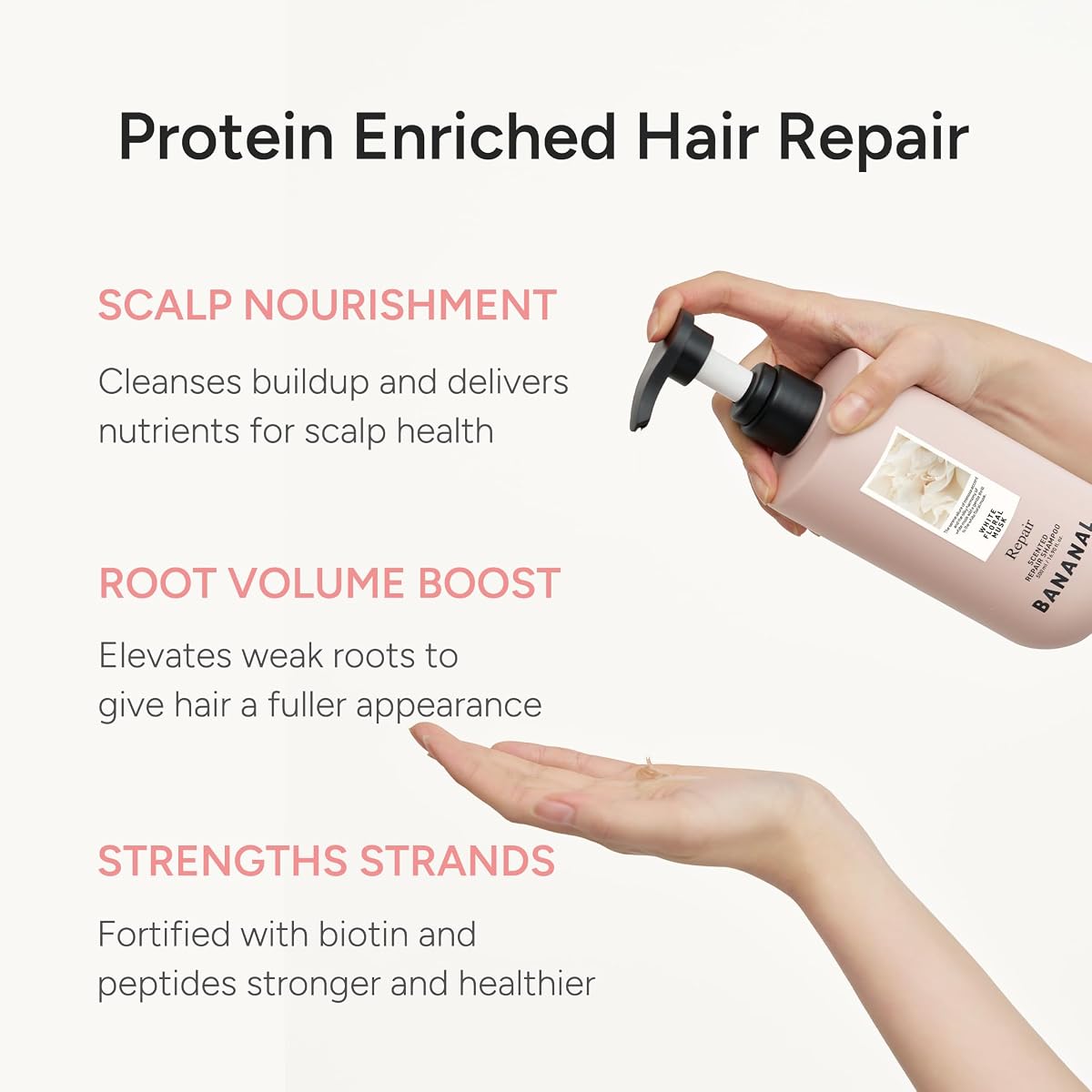 Repair Shampoo - White Floral Musk 16.9 fl oz