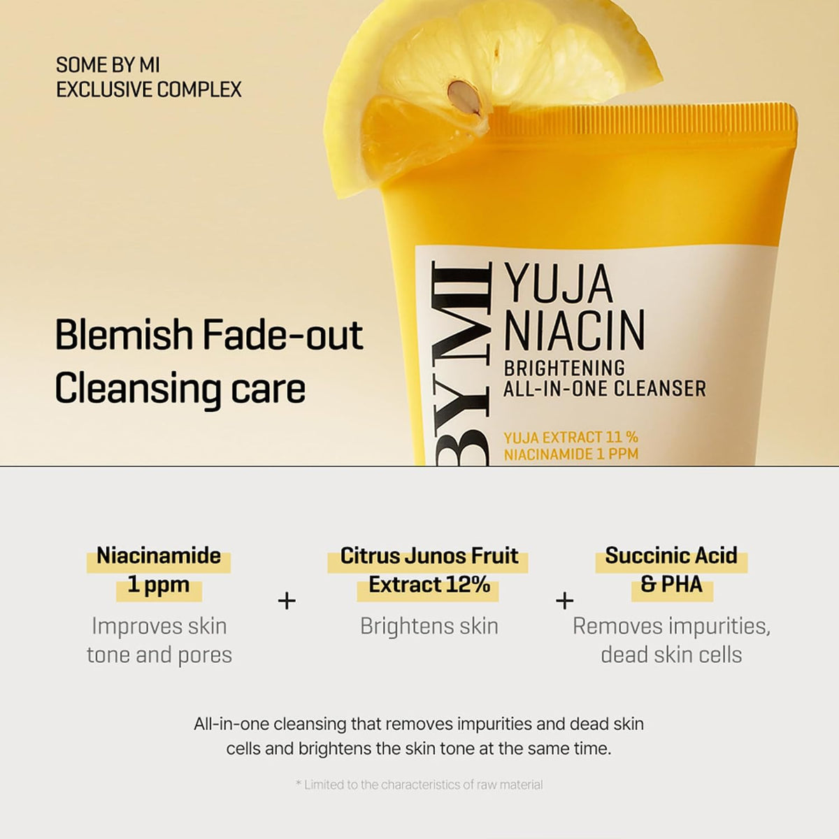 Yuja Niacin Brightening All in One Cleanser 3.38oz