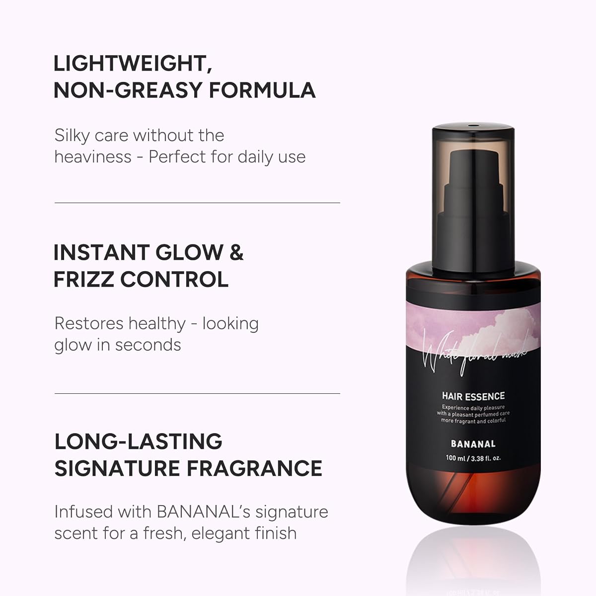 Perfumed Hair Essence Oil - White Floral Musk 3.38 fl oz