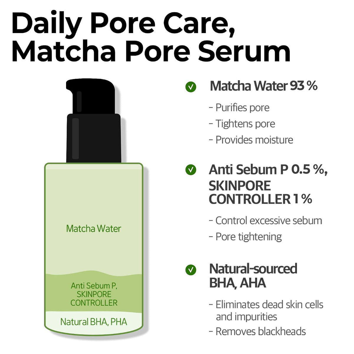 Super Matcha Pore Tightening Serum 1.69 fl oz