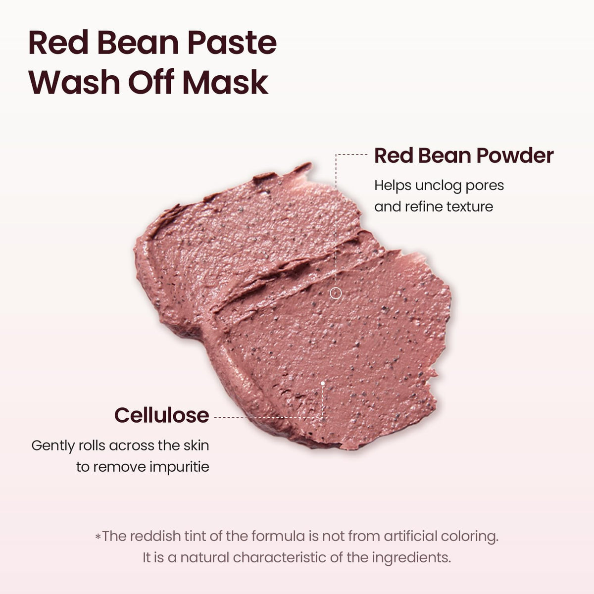 Red Bean TXA Food Mask