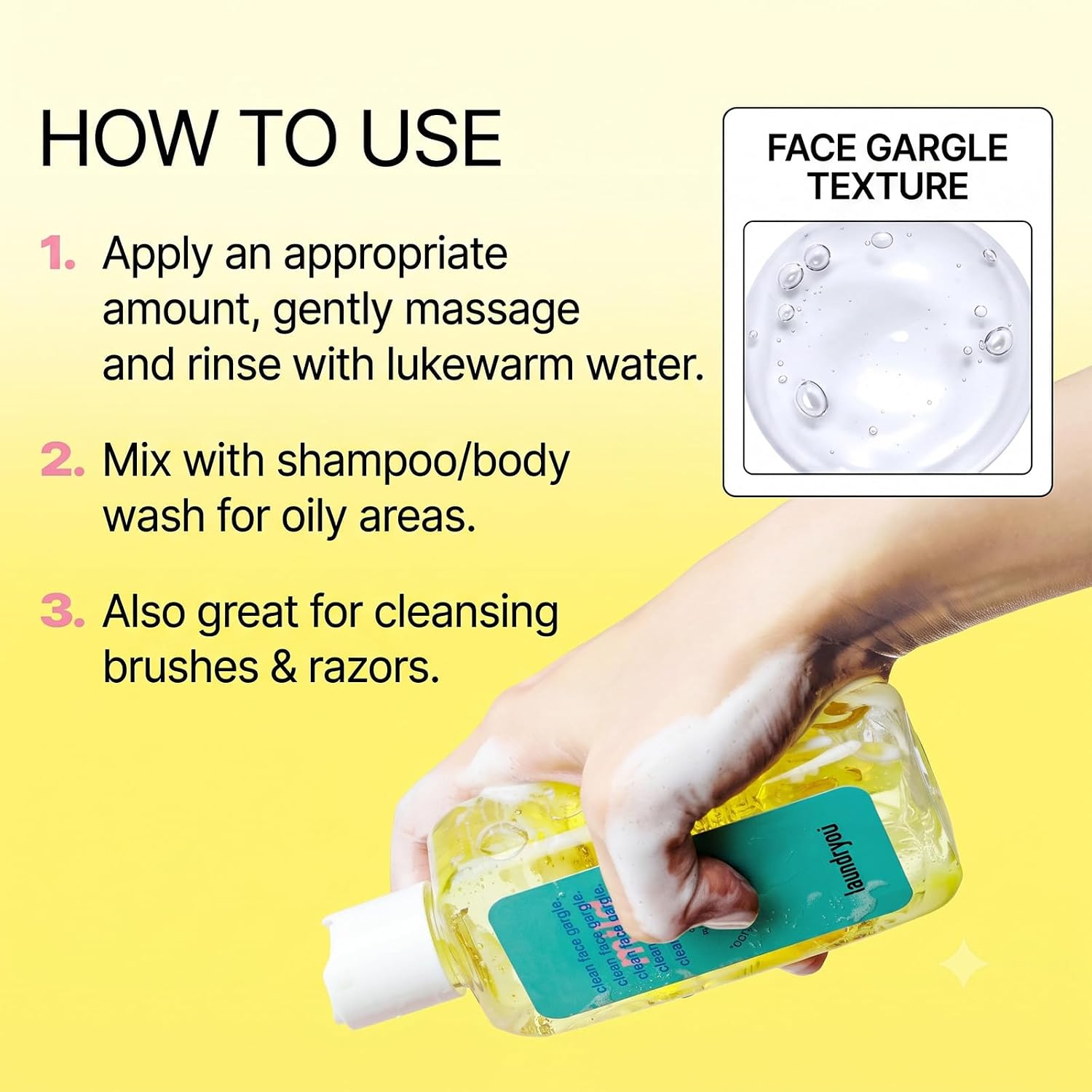 Gel-to-Foam Facial Cleanser 5.64 fl oz 100-LY-MILD-002